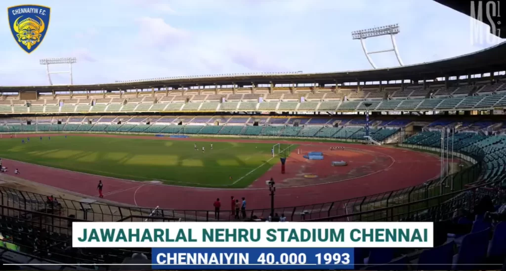 ISL Stadium Chennai - Inside looks of Jawaharlal Nehru Stadium in Chennai